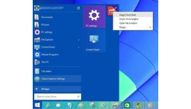 Сделать windows 10 похожей на windows 7
